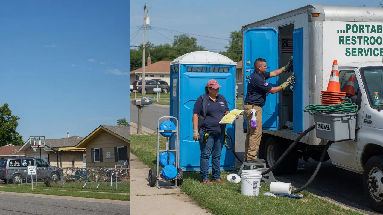 Portable Toilet Rental in Spencerville, MD near me
